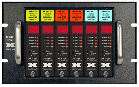 Detcon Gas Detection Control System, 612-N1-24 Vdc